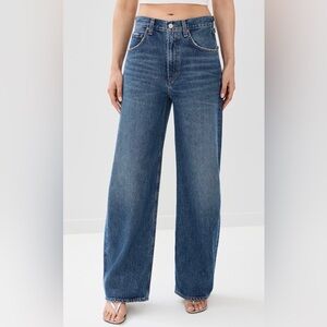 AGOLDE Low Curve Jeans 29 in Essence Dark Blue